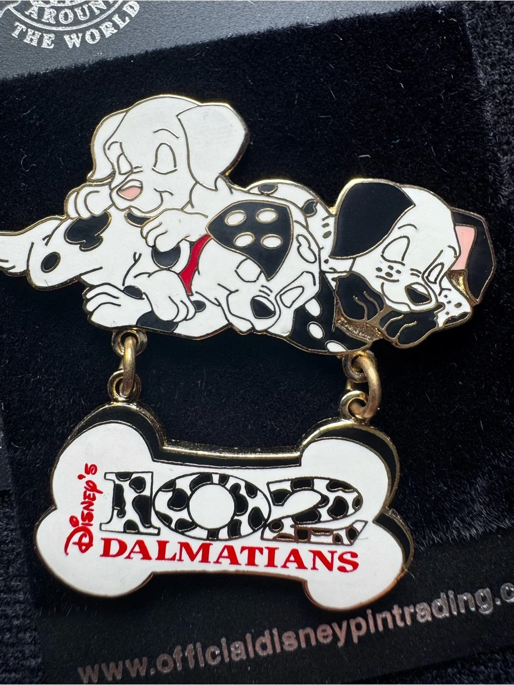 Disney 102 Dalmatians Cruella de Vil Trading Pins Vintage